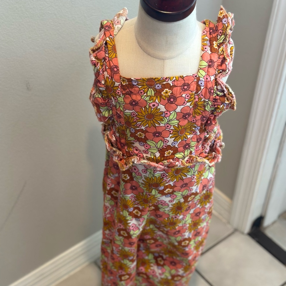 Floral overall
